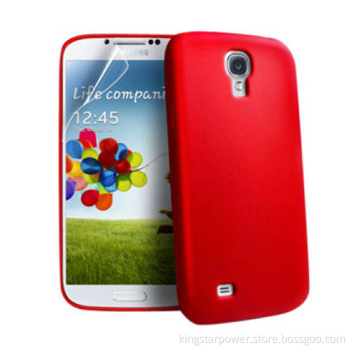 Soft Silicone Case Cover, for Samsung Galaxy S4, IV I9500 + Screen Protector, 10 colors